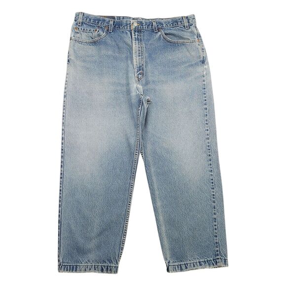 Vintage Levi's 550 Made In USA Relaxed Jeans 40x26 (Re-Hemmed) READ! - Picture 1 of 16